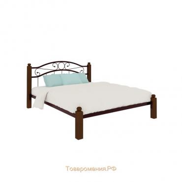 Кровать «Надежда Люкс», 1400×2000 мм, металл, цвет коричневый