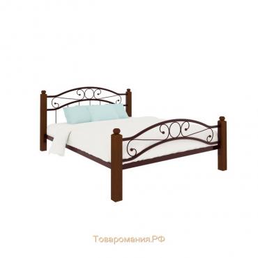 Кровать «Надежда Люкс Плюс», 1600×2000 мм, металл, цвет коричневый