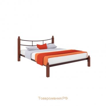 Кровать «Софья Люкс», 1600×2000 мм, металл, цвет коричневый