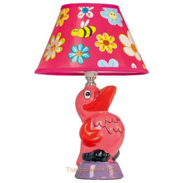 Настольная лампа Evan 40Вт E14, розовый 20x20x30 см