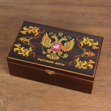 Русское лото "Державное", 24 карточки, карточка 21 х 7.5 см