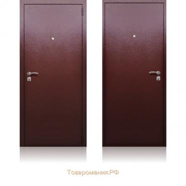 Входная дверь «Берлога СБ-3», 870 × 2050 мм, правая, цвет медный антик