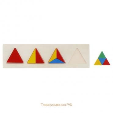Головоломка «Треугольники», 10 элементов