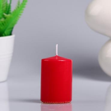 Свеча - цилиндр ароматическая "Цветущий сад" 4х6 см