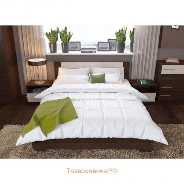 Кровать «Аврора» без ПМ, 160 × 200 см, со встроенным основанием, цвет венге / дуб молочный