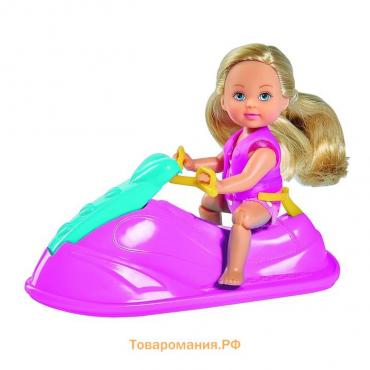 Кукла «Еви» 12 см, в купальнике на водном скутере