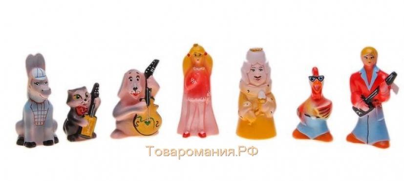 Набор резиновых игрушек «Бременские музыканты»