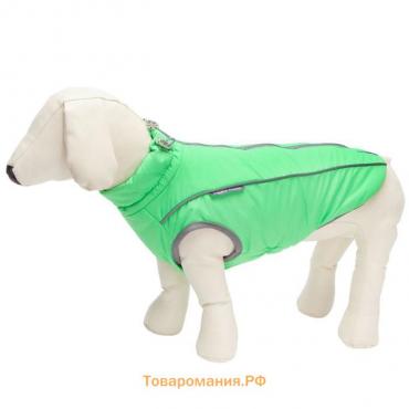 Жилет Osso «Аляска» для собак, размер 70-1 (ДС 65-70, ОШ 76, ОГ 74-104), салатовый