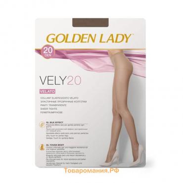 Колготки женские Golden Lady Vely, 20 den, размер 5, цвет daino