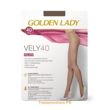 Колготки женские Golden Lady Vely, 40 den, размер 2, цвет daino