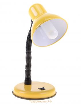 Лампа настольная Е27, с выкл. (220В) желтая (203В) RISALUX