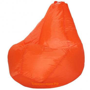 Кресло-мешок «Груша», оксфорд, размер ХL, цвет оранжевый