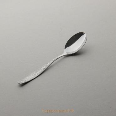 Ложка столовая «Уралочка», толщина 2 мм, цвет серебряный