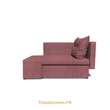 Детский диван «Лежебока», еврокнижка, рогожка savana plus, цвет dimrose