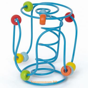 Игрушка «Детский деревянный лабиринт: Спираль»