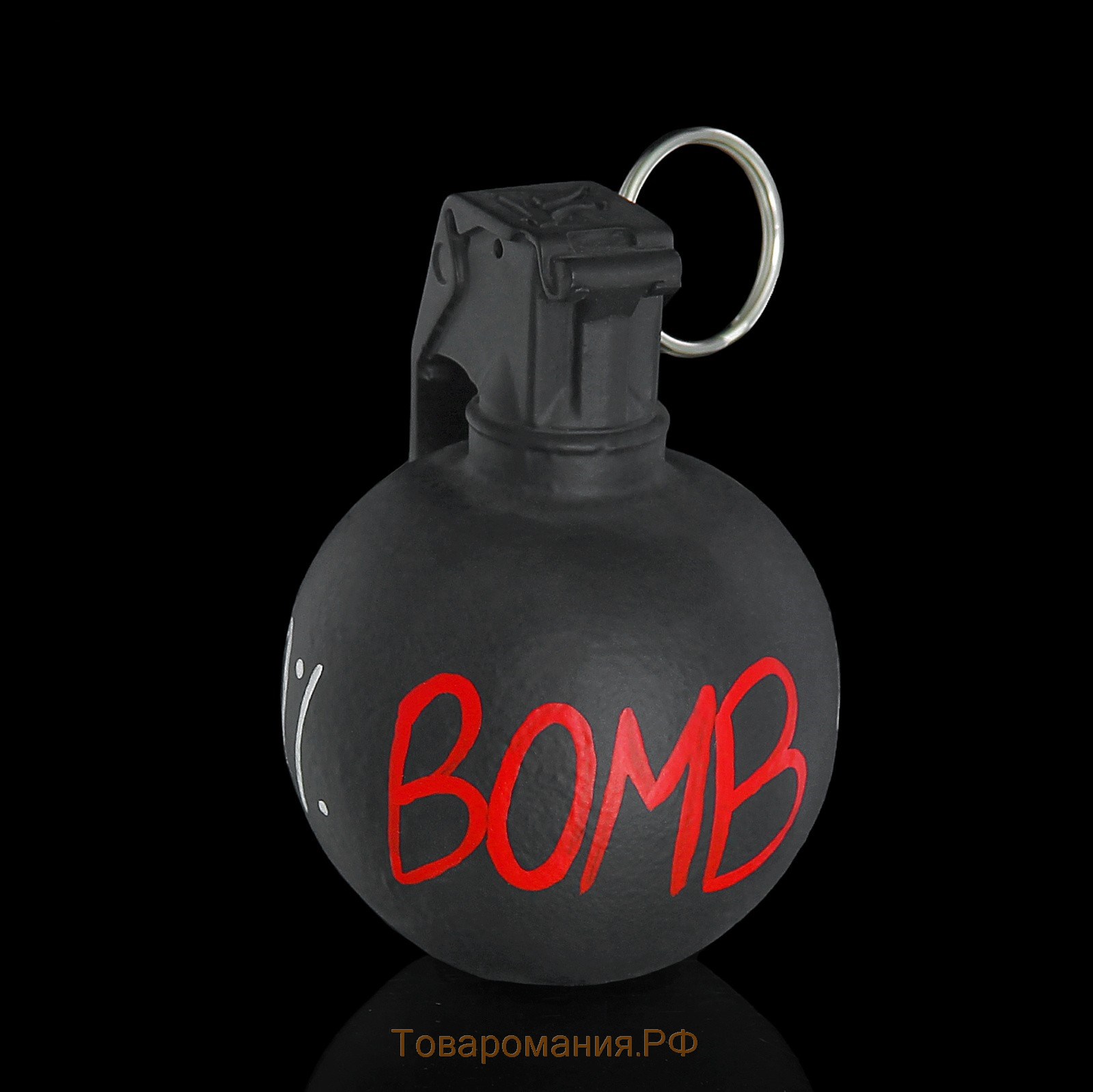Держатель для карточек и фото "Лимонка. 100% bomb" черный, 9 × 12 × 8 см