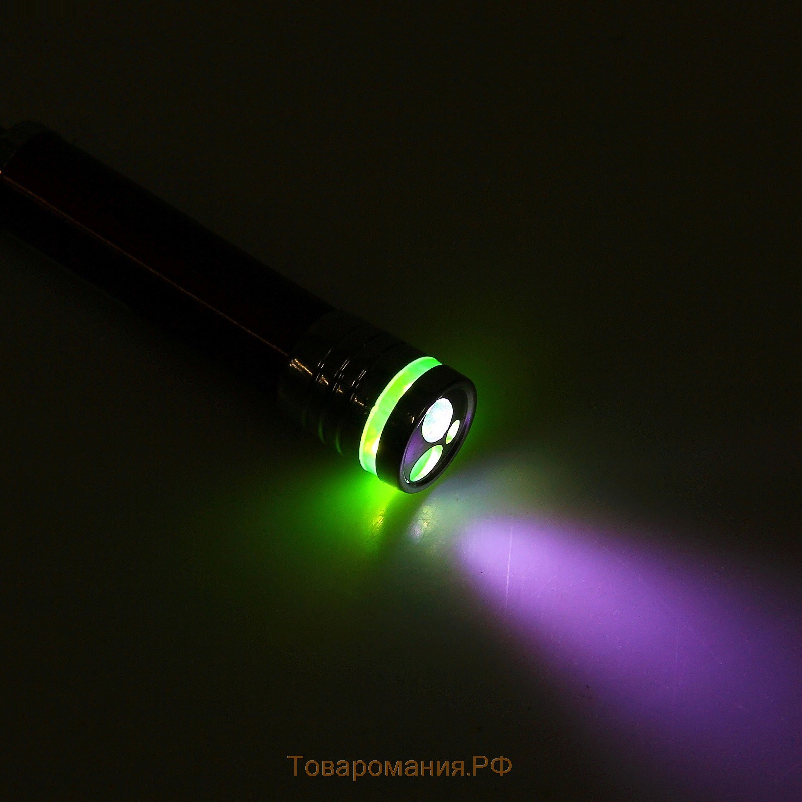 Лазер на карабине с фонариком, цвета МИКС