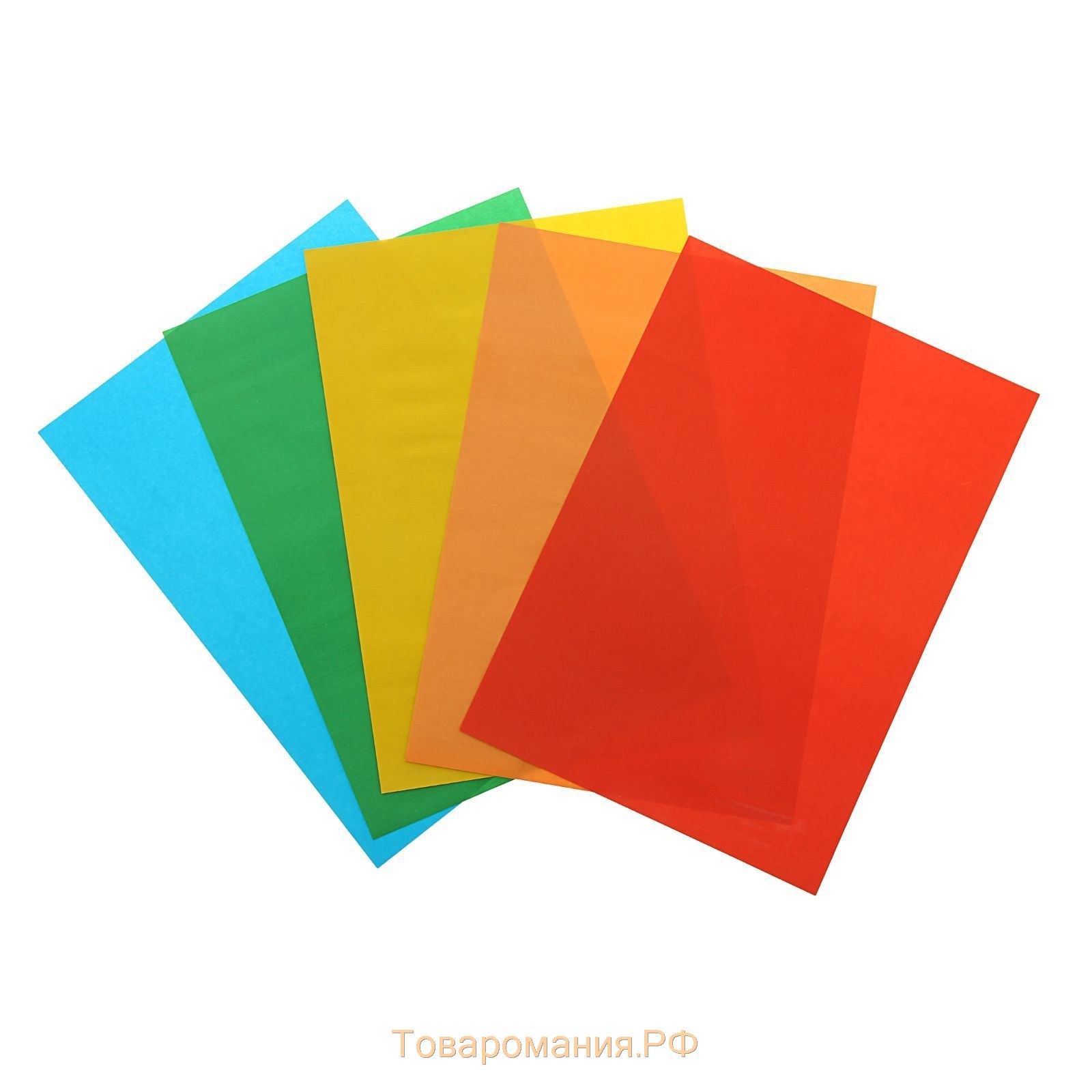 Бумага для принтера а4 цветная 80г/250л 5цветов*50л Радуга
