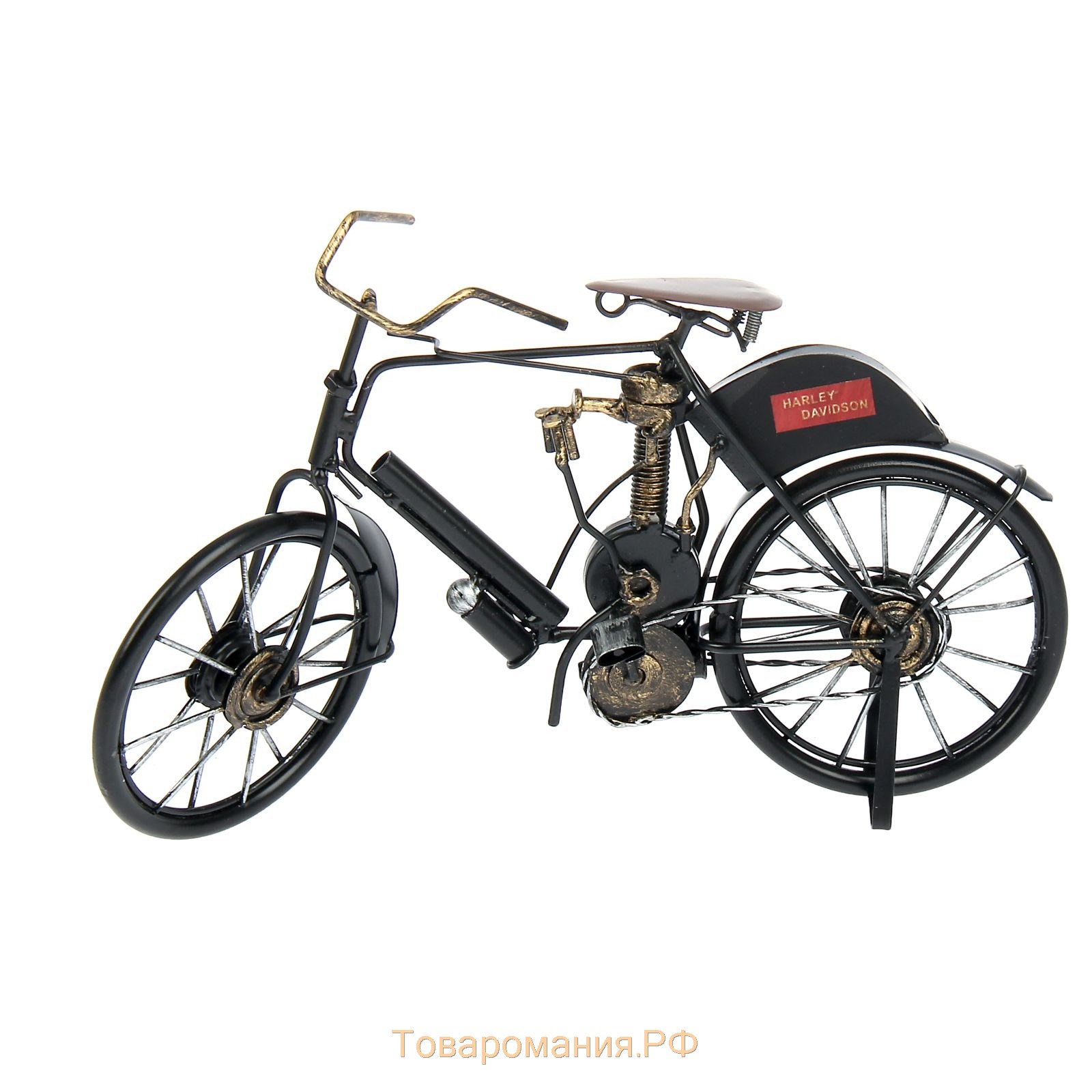 Сувенир "Велосипед с мотором ретро. Indian Camelback"