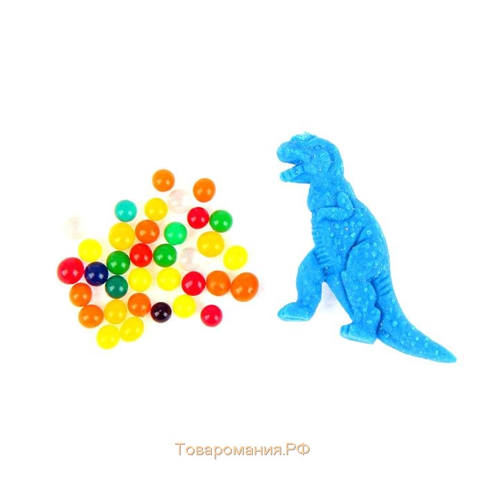 Растущий гель цветной "Динозавры" (набор 20 пакетов) 22х42 см