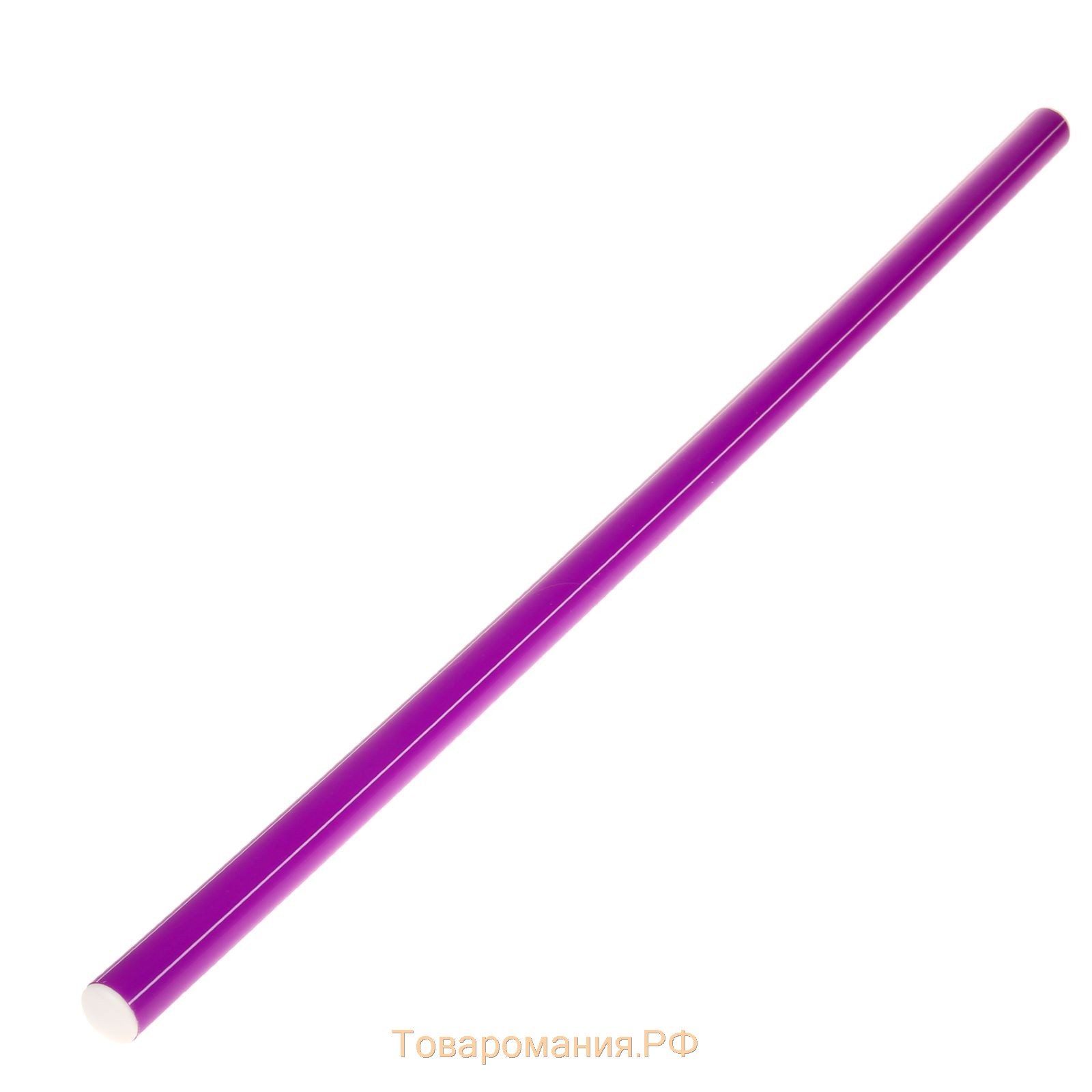 Палка гимнастическая 70 см, цвет фиолетовый