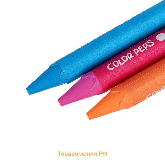 Мелки восковые 24 цвета, Maped Color Peps Wax