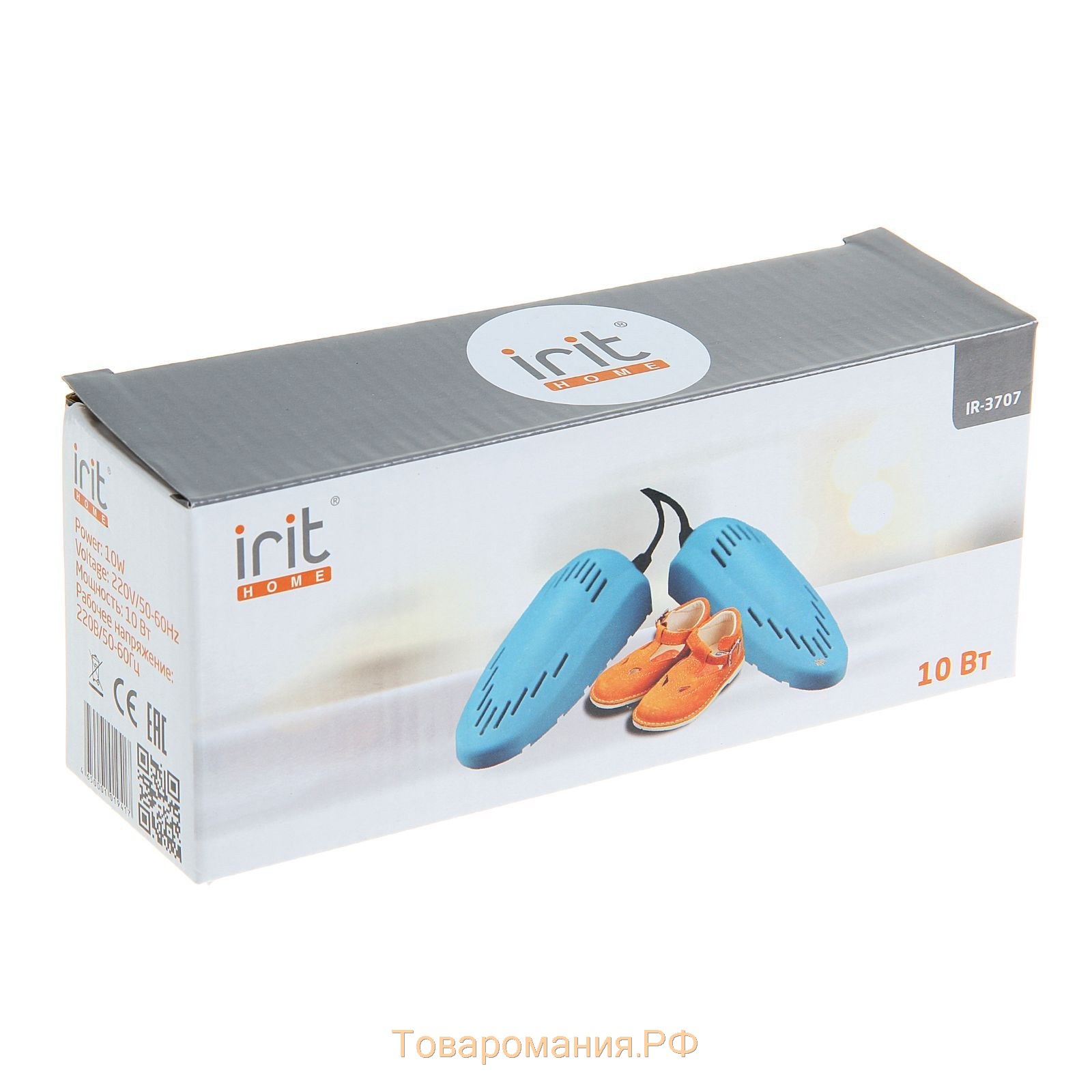 Сушилка для обуви Irit IR-3707, детская, 10 Вт, 12 см, МИКС