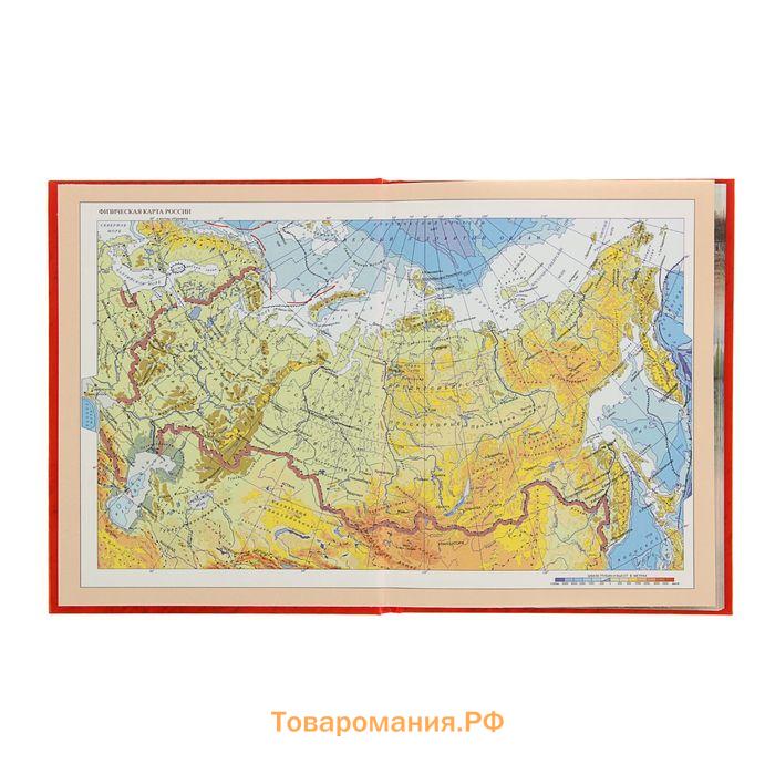 Дневник российского школьника для 1-4 классов, твердая обложка 7БЦ, глянцевая ламинация, 48 листов