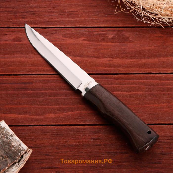 Нож охотничий "Эрни" 26см, клинок 145мм/3,8мм, дерево, микс