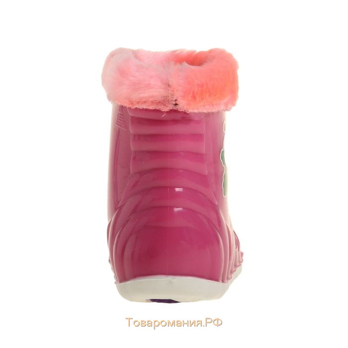 Сапоги детские «Улитка», цвет розовый, размер 26