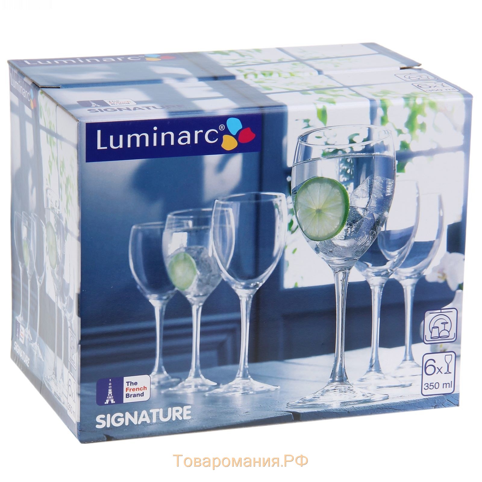 Бокалы luminarc. Набор бокалов Luminarc Эталон j0012. Luminarc набор фужеров для вина Signature 3 шт 350 мл j9753. Luminarc бокал 