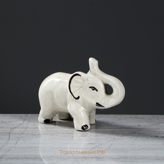 Набор сувениров "Слоны" глазурь (7 предметов)