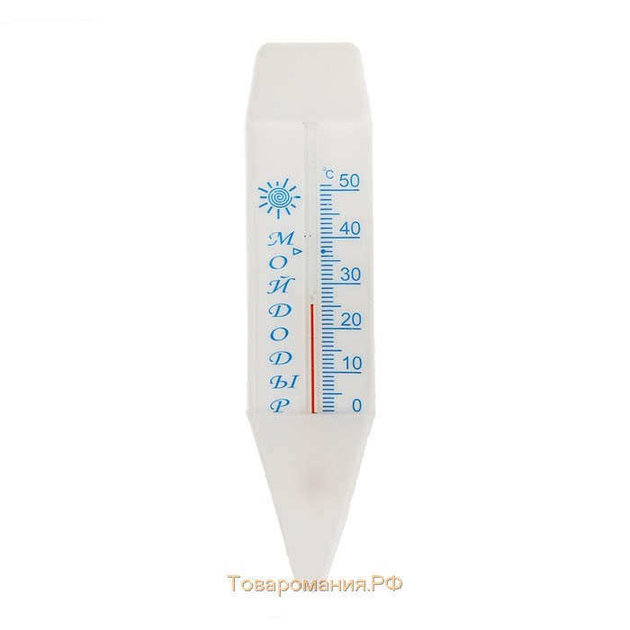 Термометр, градусник для воды "Мойдодыр", от 0°С до +50°С, 14 см