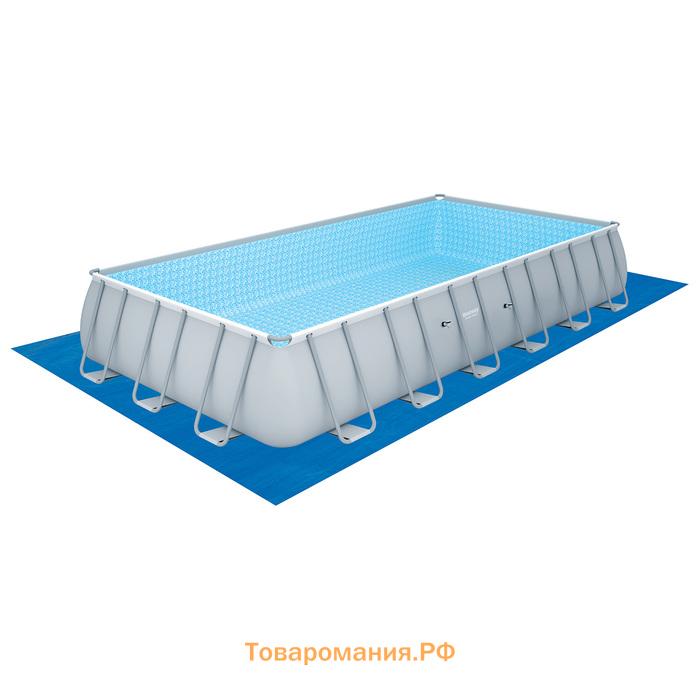 Бассейн каркасный Bestway Power Steel, 732×366×132 см, песчаный фильтр-насос, лестница, тент, 56475