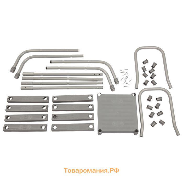 Бассейн каркасный Bestway Power Steel, 732×366×132 см, песчаный фильтр-насос, лестница, тент, 56475