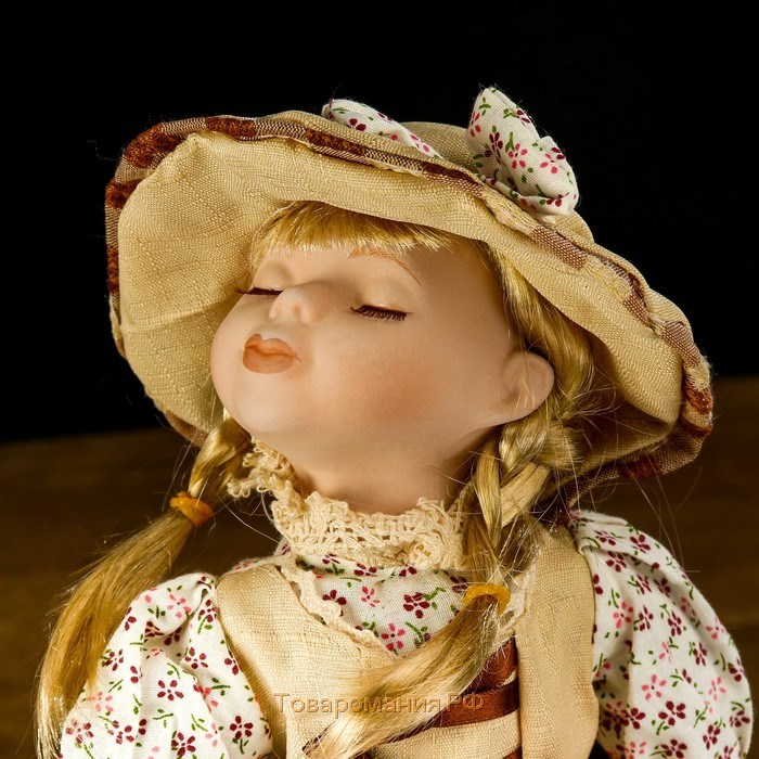Кукла коллекционная парочка поцелуй набор 2 шт "Оля и Савелий" 30 см