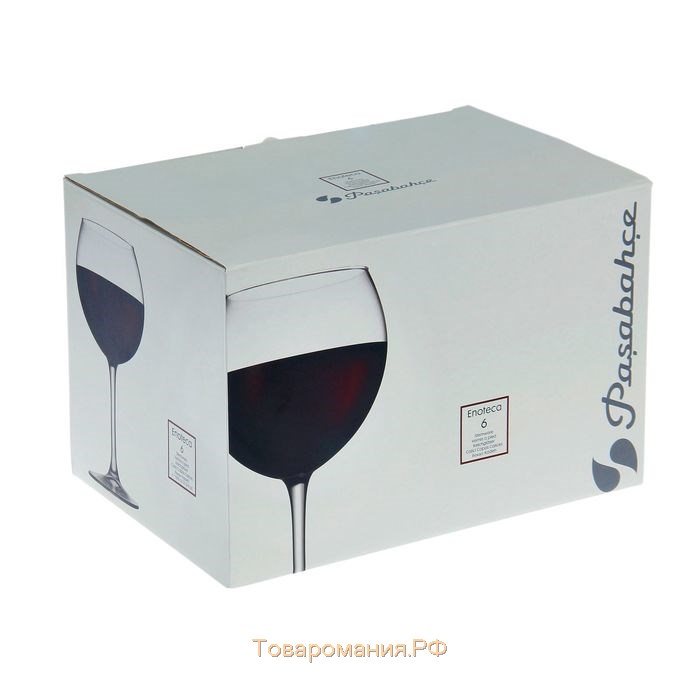 Набор стеклянных бокалов для вина Enoteca, 630 мл, 6 шт