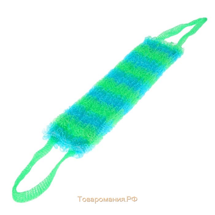 Мочалка для тела «Махровая», 12×45 см, цвет МИКС