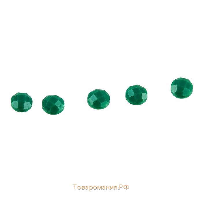 Стразы для алмазной вышивки, 10 гр, не клеевые, круглые d=2,5мм 562 Jade Med