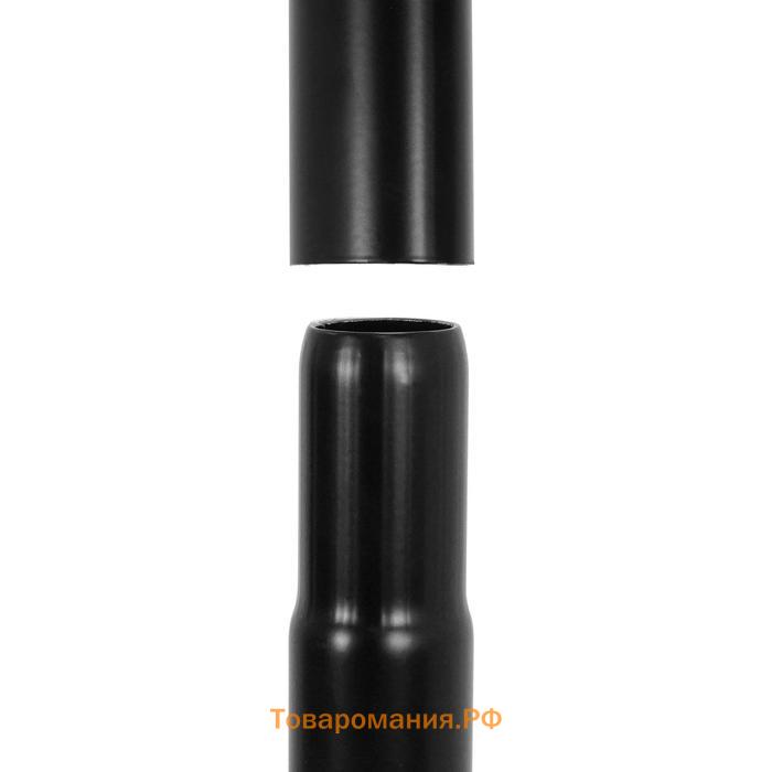Вешалка напольная «Престиж», 62×62×189 см, цвет чёрный