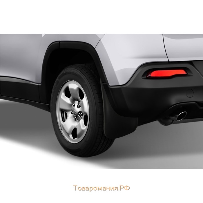 Брызговики задние JEEP Cherokee, 2014-2016 г, полиуретановые, 2 шт