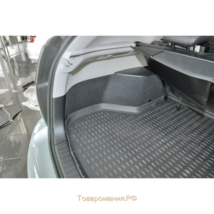 Коврик в багажник LEXUS RX350 2003-2009, кросс. (полиуретан, серый)