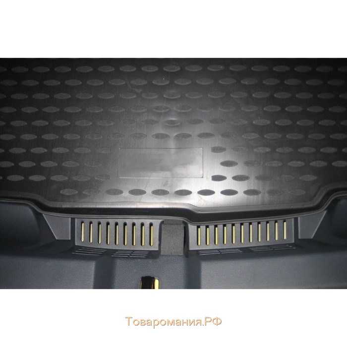 Коврик в багажник SEAT Ibiza 3D, 5D, 05/2008-2016, хб. (полиуретан)