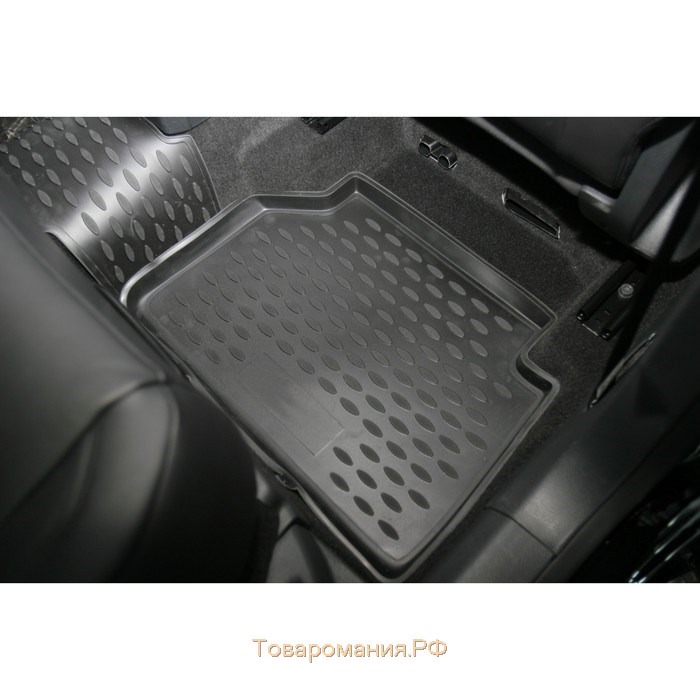 Коврики 3D в салон VW Tiguan 10/2007-2016, 4 шт. (полиуретан)