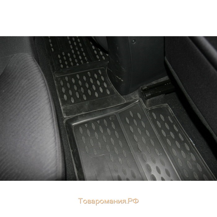 Коврики в салон HYUNDAI Solaris, 2010-2014, 4 шт. (полиуретан)