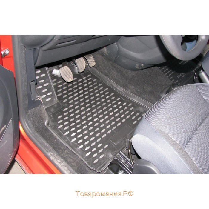 Коврики в салон PEUGEOT Partner Tepee 06/2008-2016, 4 шт. (полиуретан)