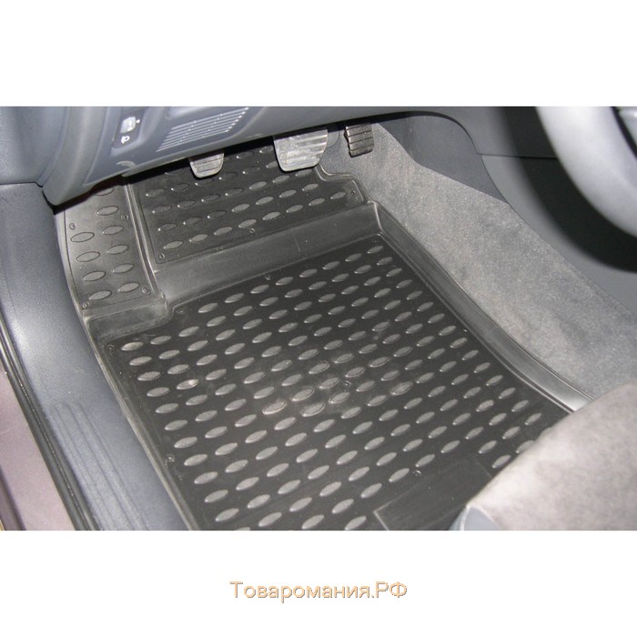 Коврики в салон RENAULT Laguna 2001–2007, 4 шт. (полиуретан)