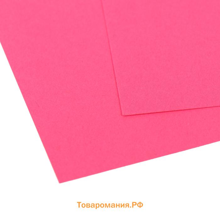 Картон цветной, 650 х 500 мм, Sadipal Sirio, 1 лист, 170 г/м2, фуксия 06078