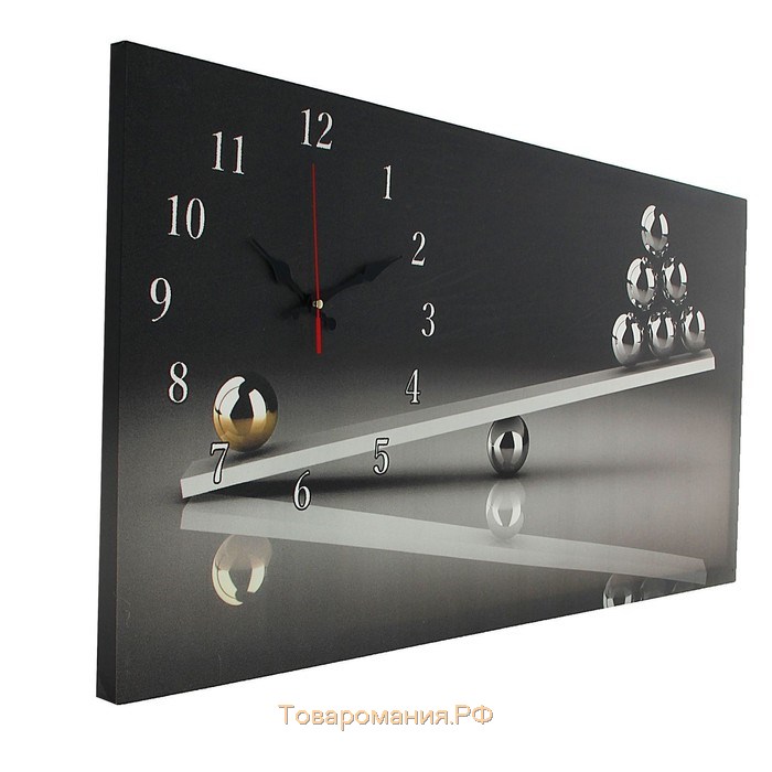 Часы-картина настенные, серия: Интерьер, "Весы", 40 х 76 см