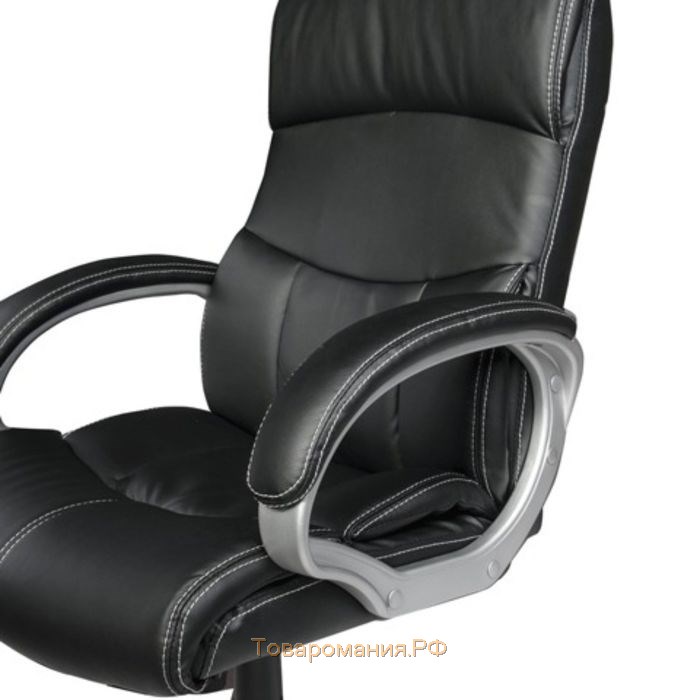 Кресло офисное BRABIX Impulse EX-505, экокожа, чёрное